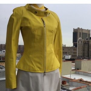 Lafayette 148 Yellow Women's Jacket